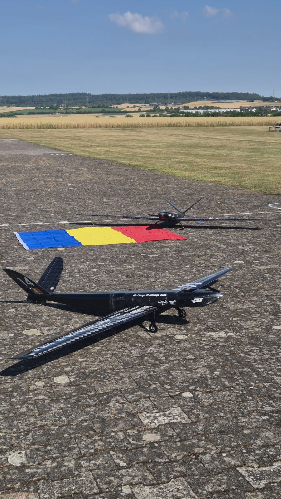 V-SIX UAV on display at Air Cargo Challenge 2026