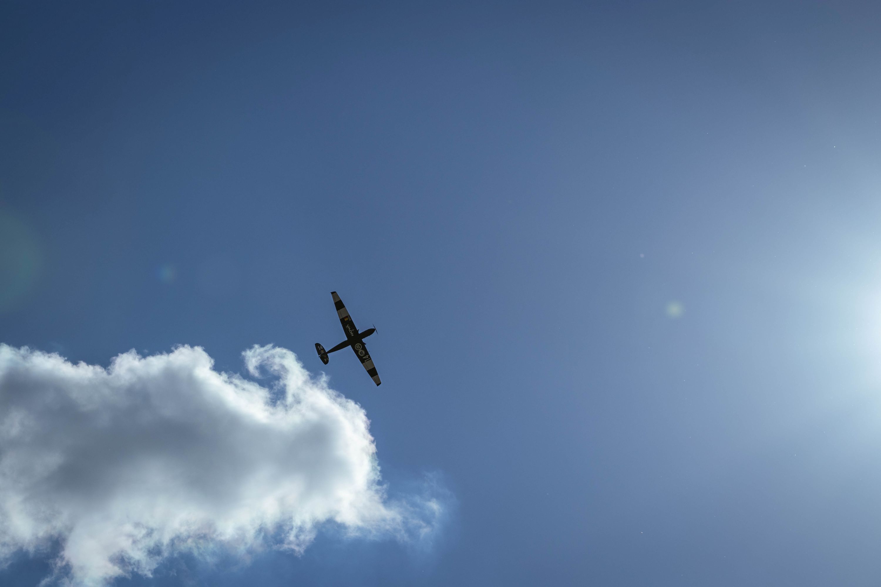 V-SIX UAV in flight at the ACC26 competition